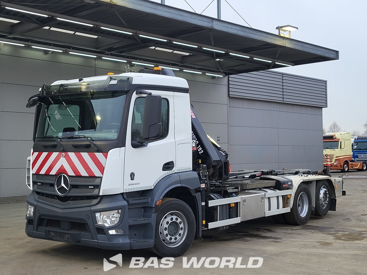 Other : Mercedes Actros 2633 شاحنة ذات خطاف