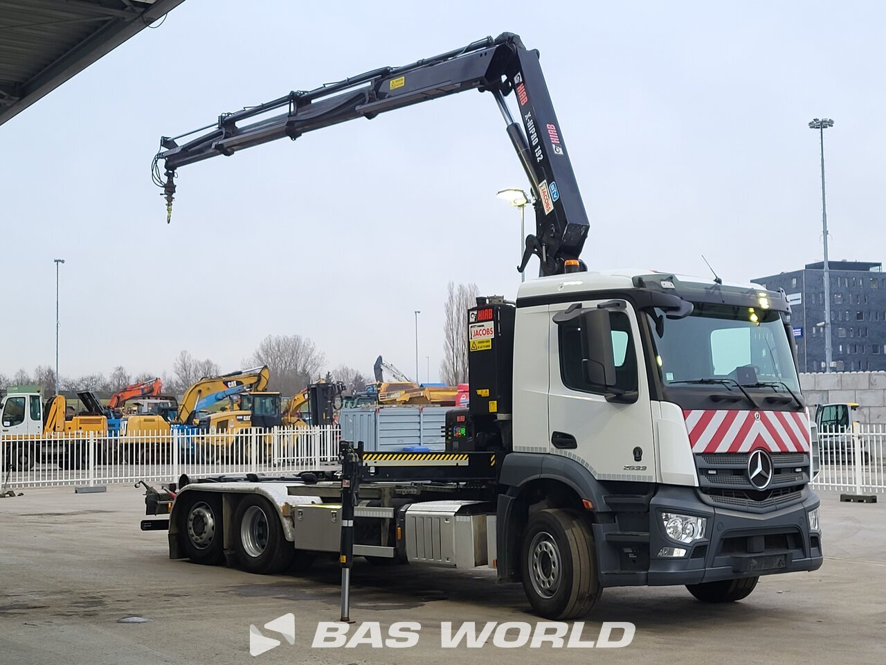 Other : Mercedes Actros 2633 شاحنة ذات خطاف