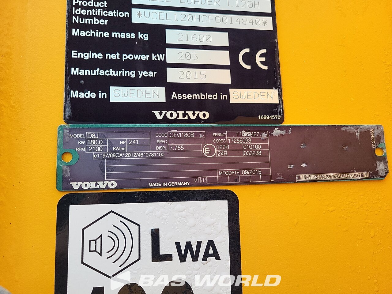 Other : Volvo L120 H Wiellader