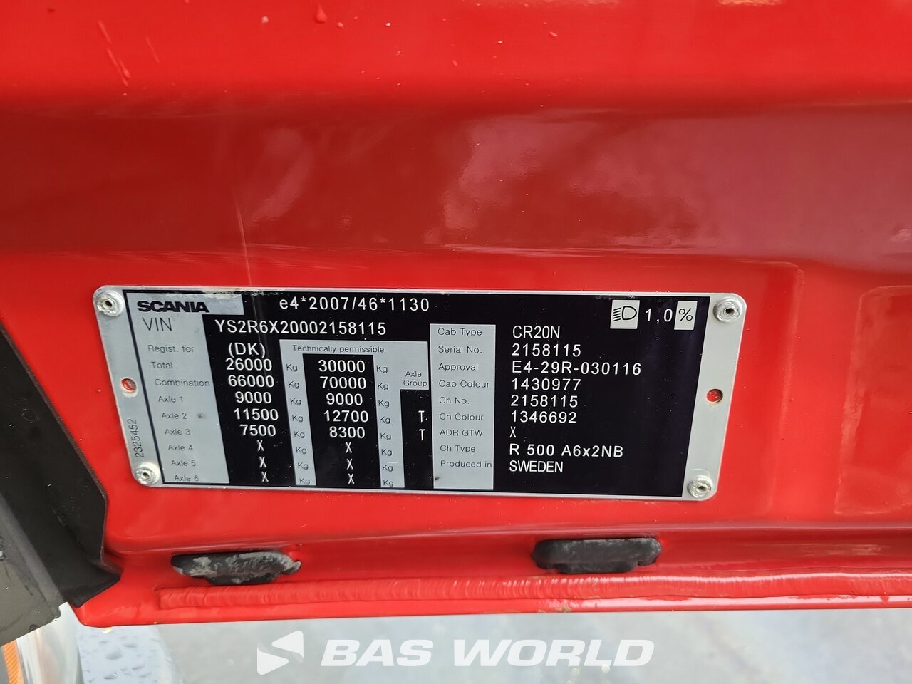 Other : Scania R500 Trækker