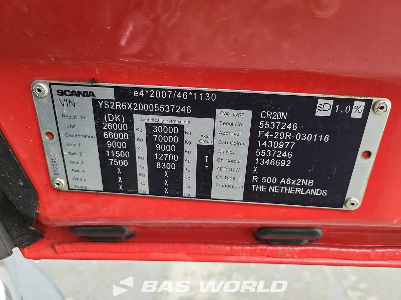Other : Scania R500 Trækker