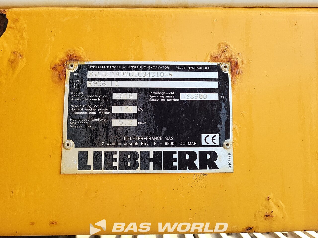 Other : Liebherr R936 LC гусеничный экскаватор