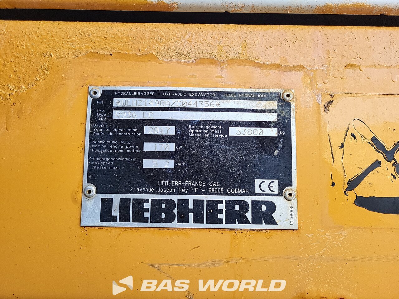 Other : Liebherr R936 LC Bageri gusjeničari