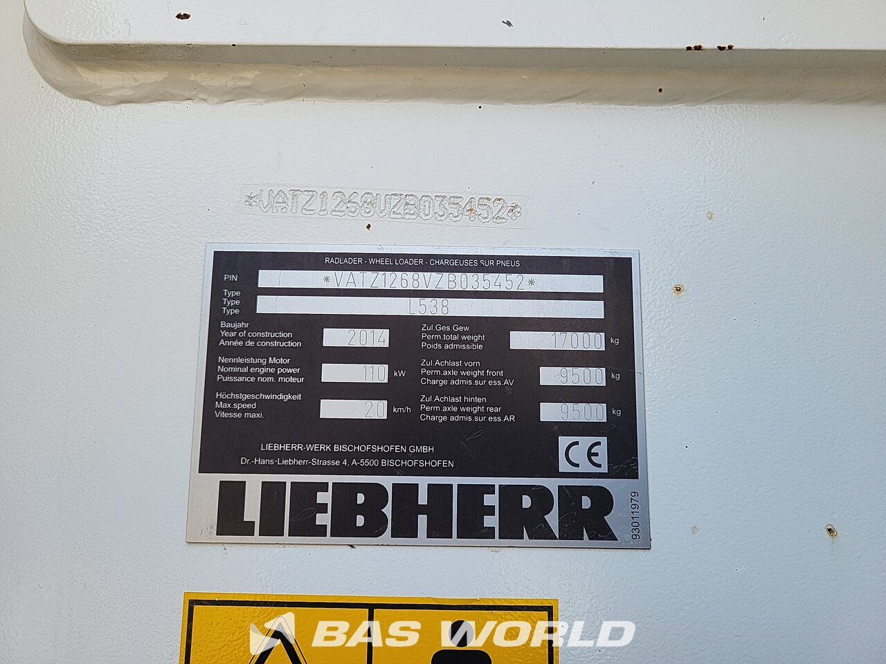 Other : Liebherr L538 Wiellader
