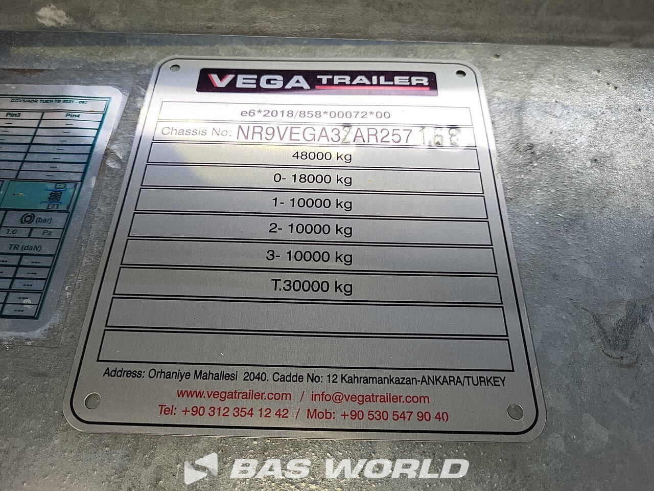 Other : VEGA Naczepa do transportu samochodów osobowych/ciężarowych