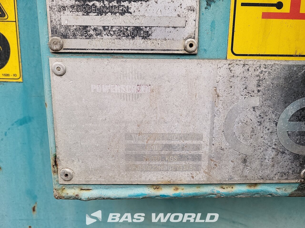 Other : PowerScreen WARRIOR 1400 vibraciona rešetka