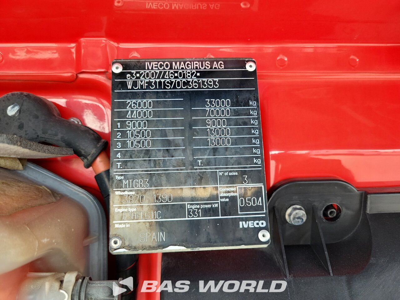 Other : Iveco Trakker 450 camion à bras