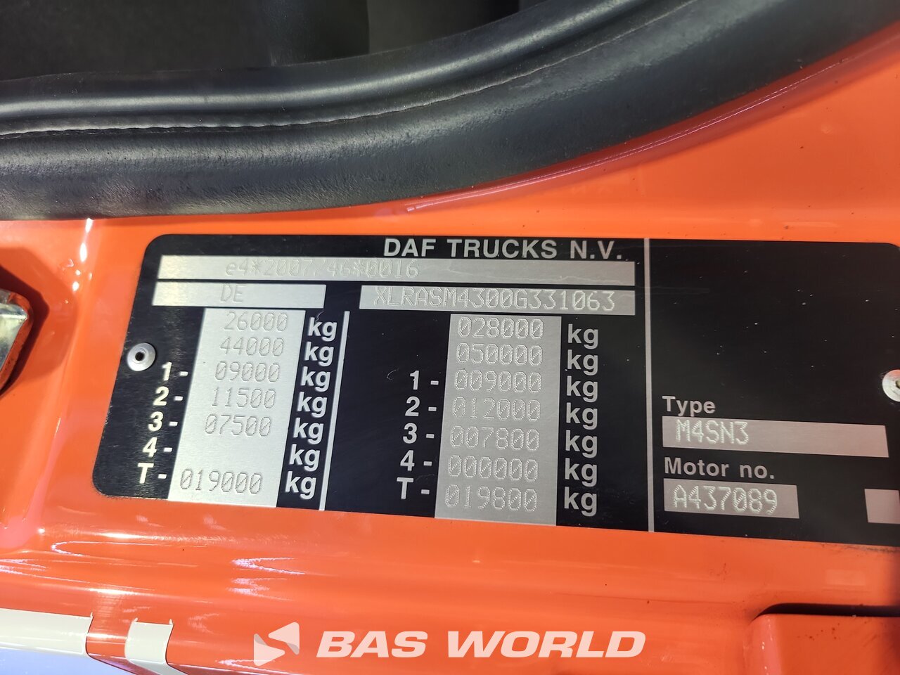Other : DAF CF 430 Wirehejse