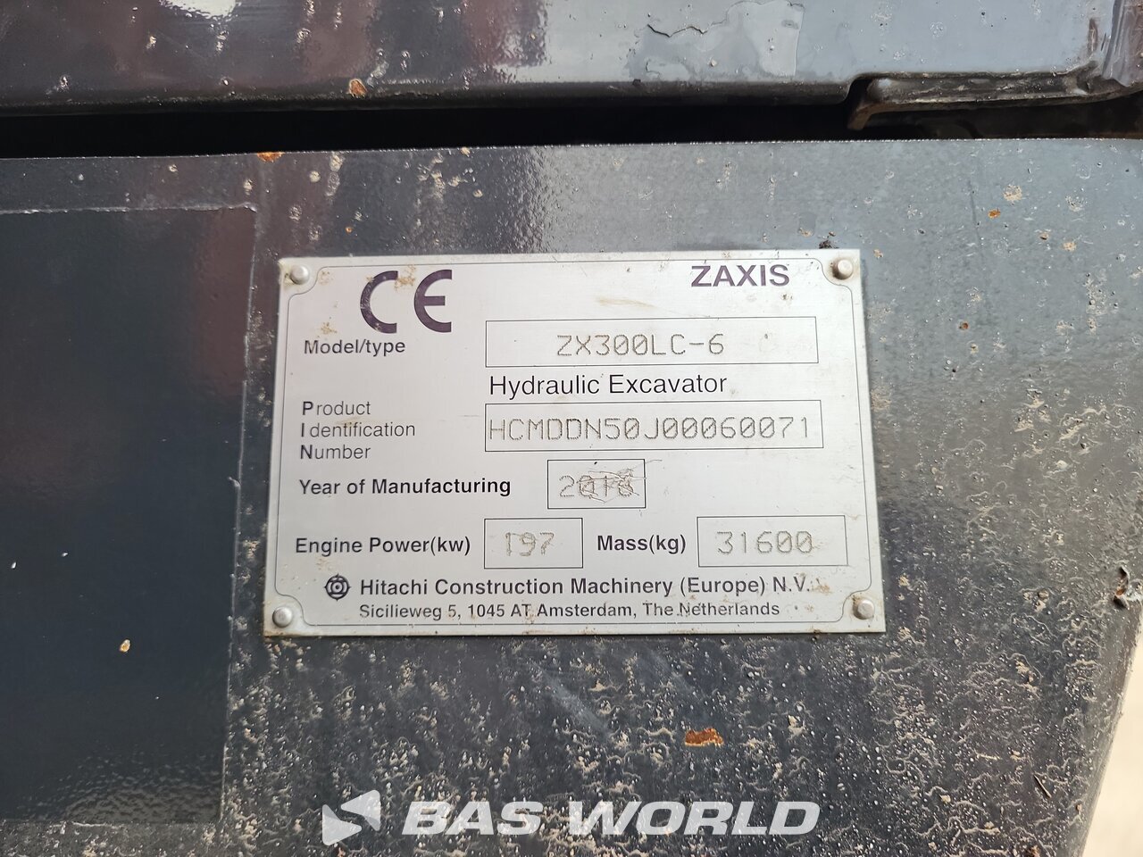 Other : Hitachi ZX300 LC -6 Bandgrävare