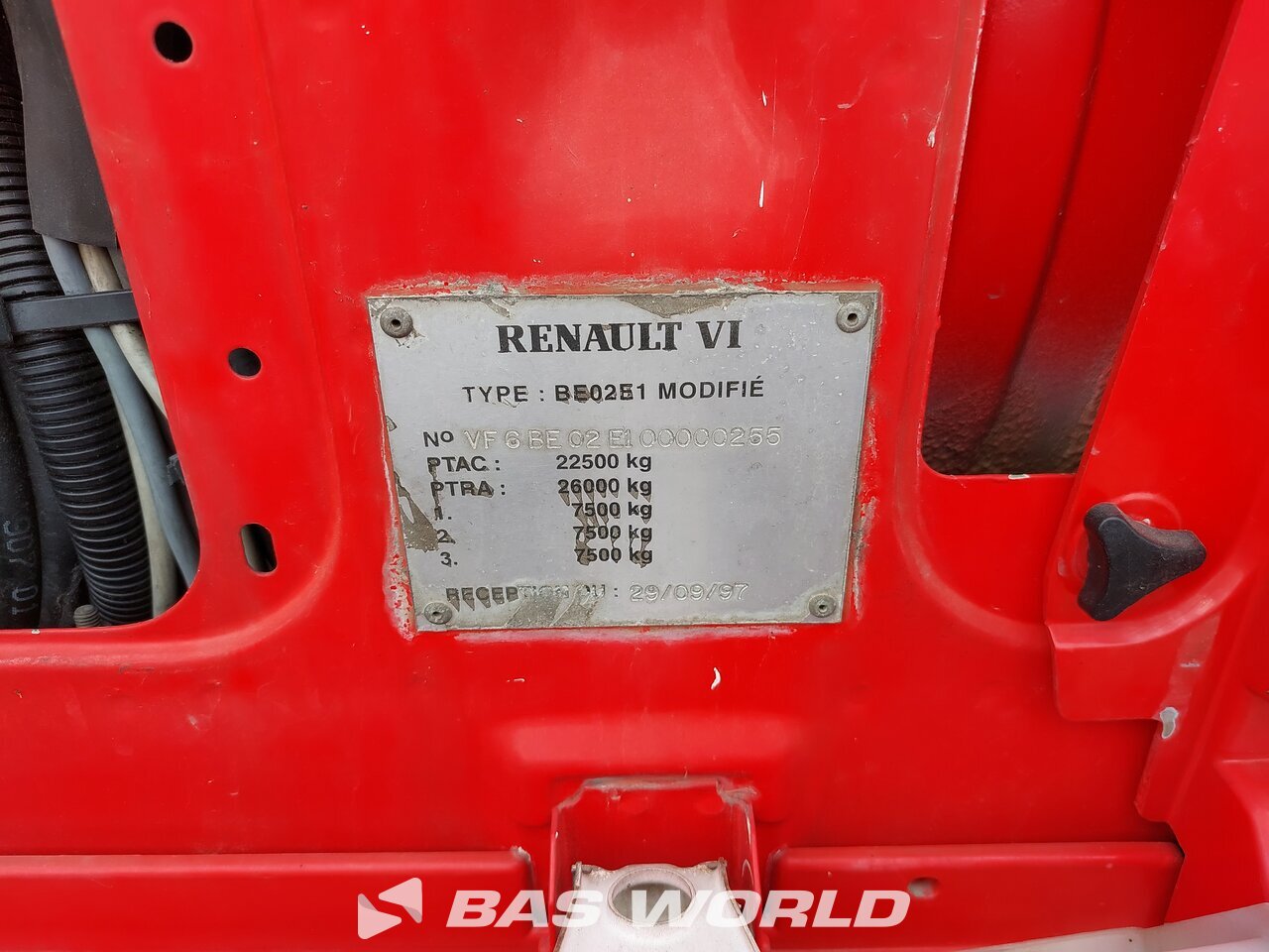 Other : Renault G 340ti Maxter Аэродромный спасательный автомобиль