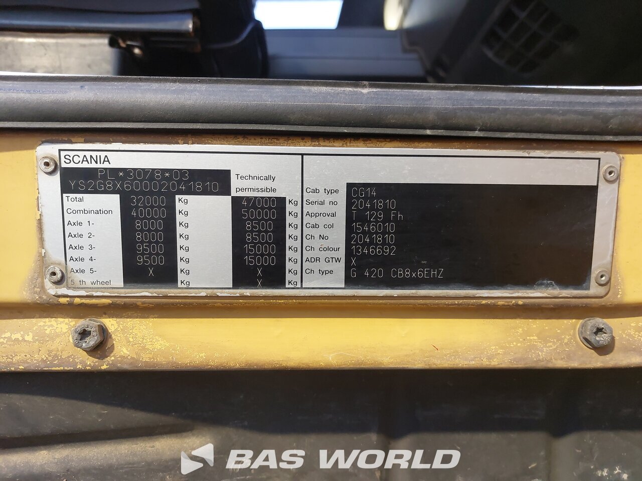 Other : Scania G420 Camion Benne