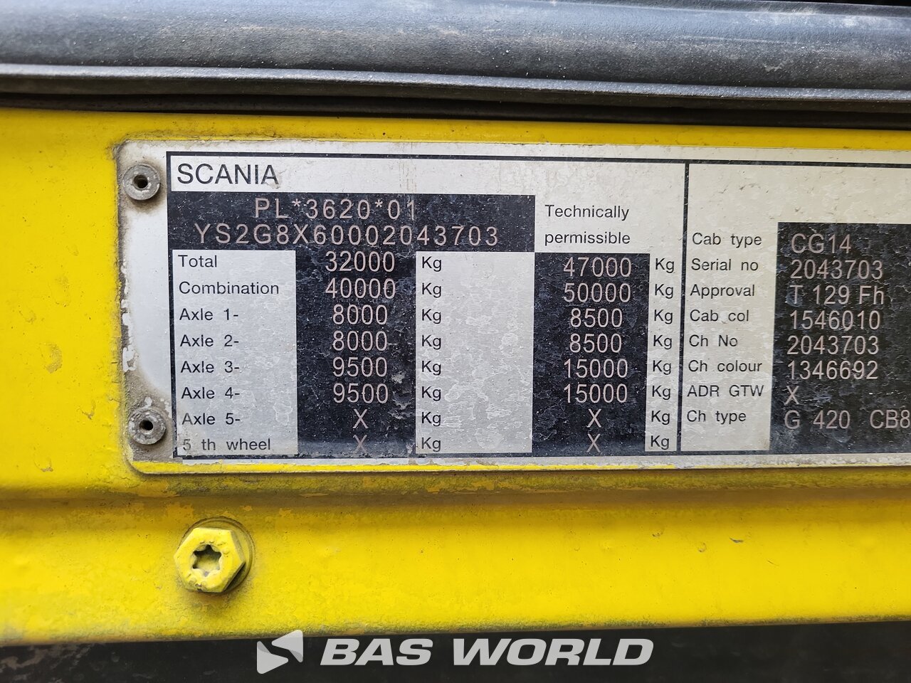 Other : Scania G420 Camion Benne