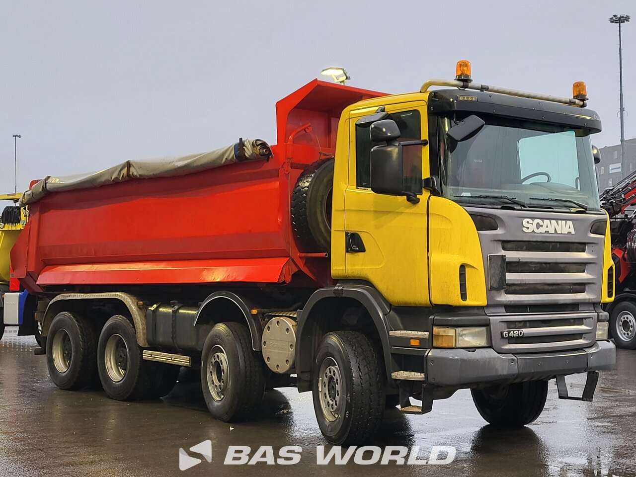 Other : Scania G420 شاحنة قلاب