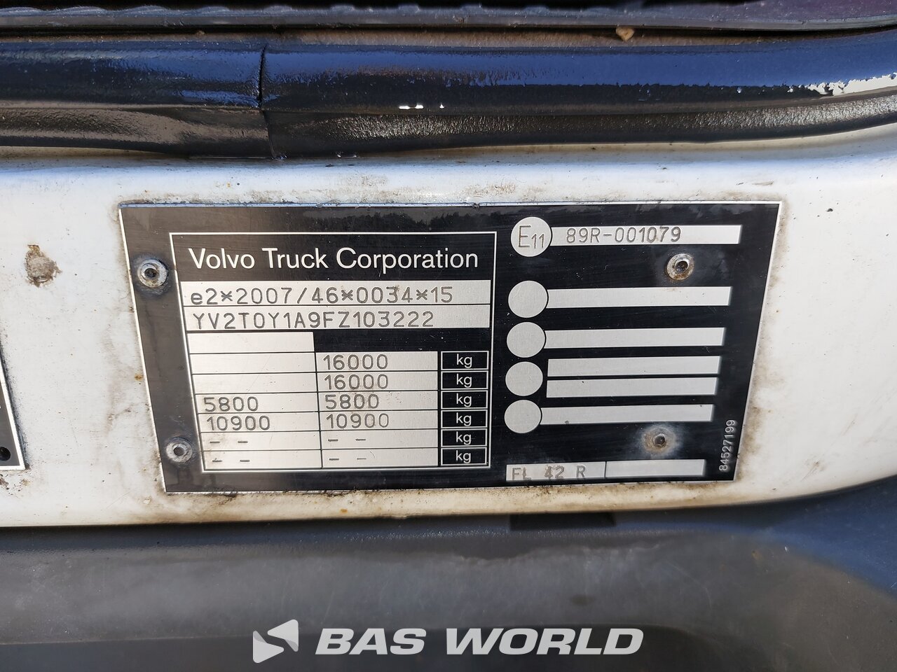 Other : Volvo FL 280 Vrachtwagen Chassis