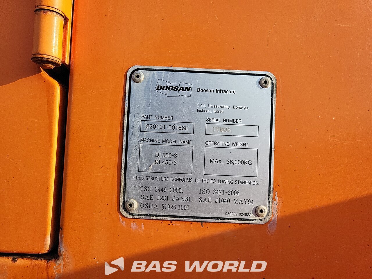 Other : Doosan DL450 -3 Læssemaskiner på hjul