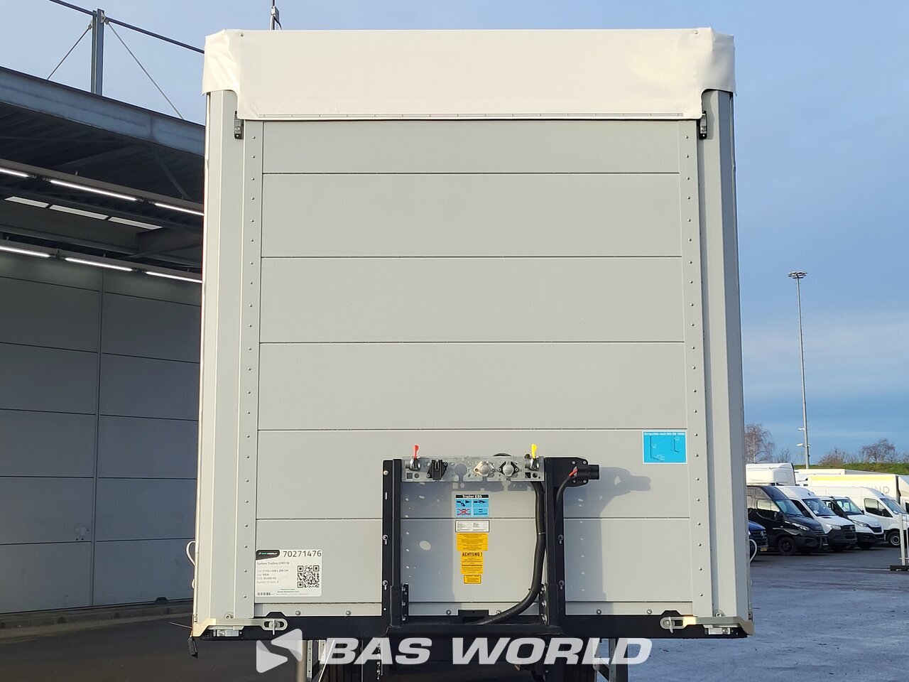 Other : System Trailers Curtainside semi-trailer