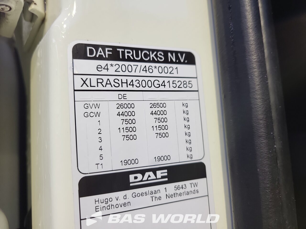 Other : DAF XF 480 Ciężarówki Z Nadwoziem Wymiennym