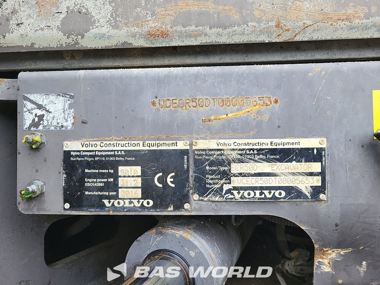Other : Volvo ECR50 D Crawler excavators