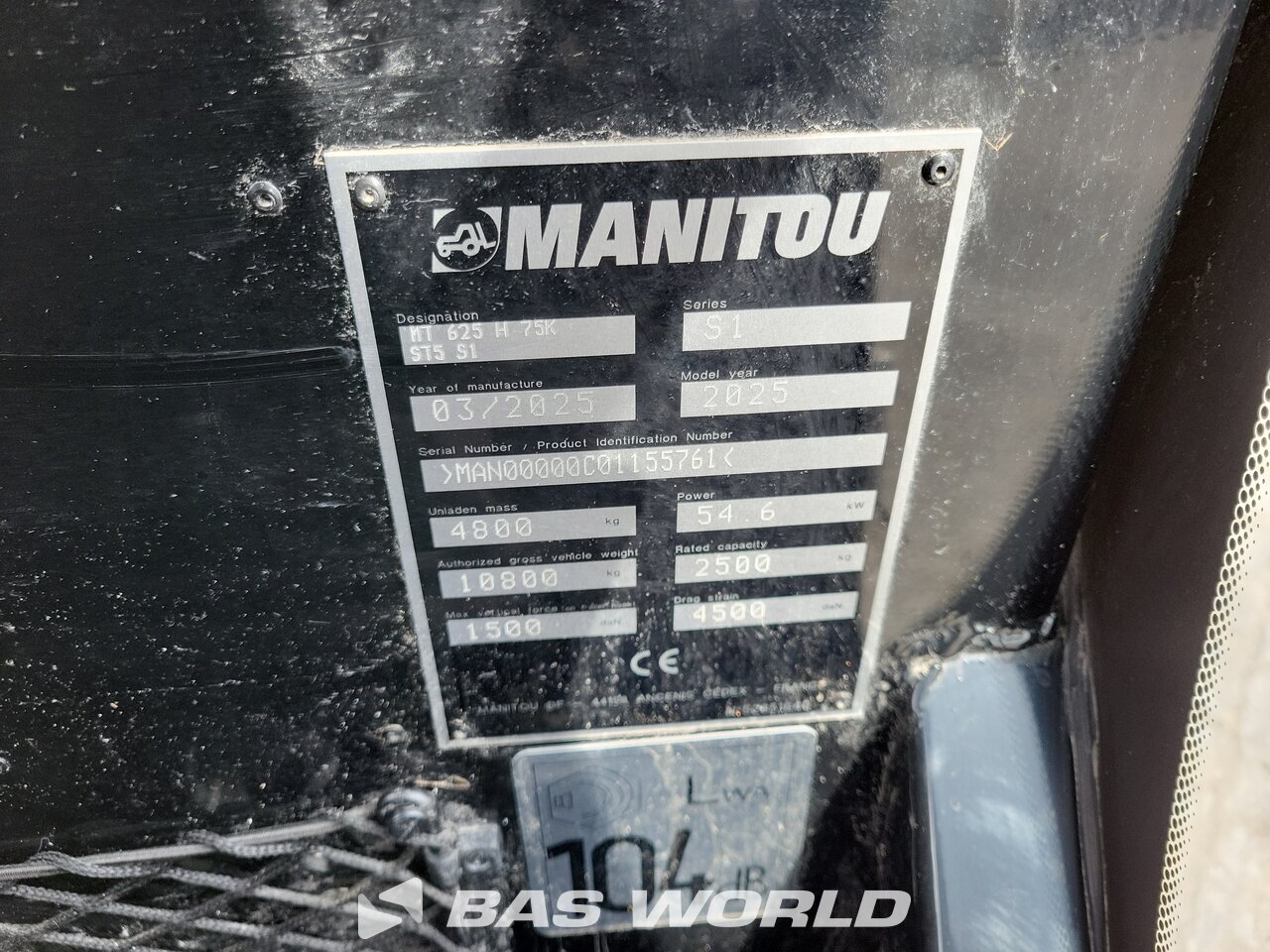 Other : Manitou MT625 H رافعة تلسكوبية