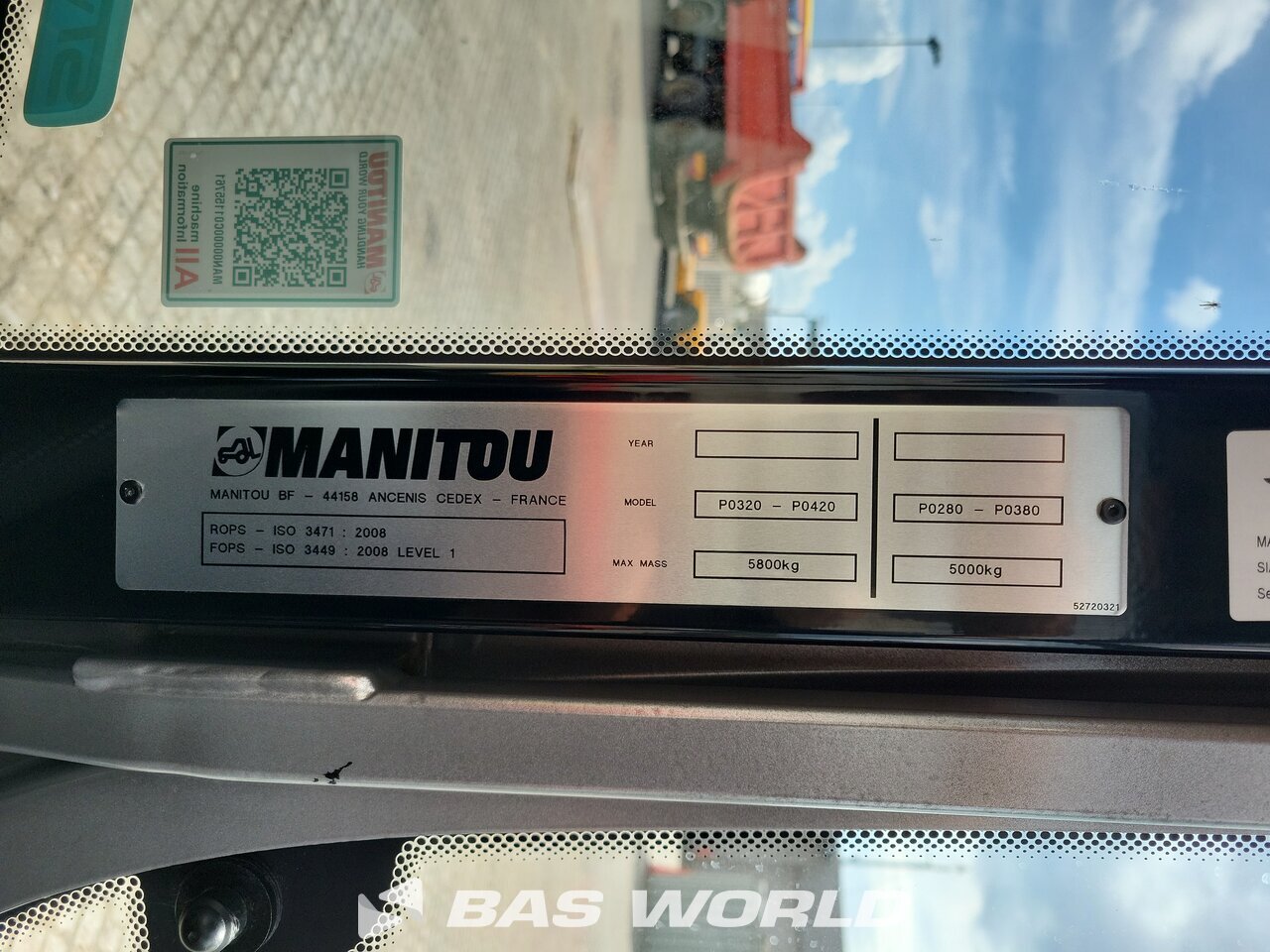 Other : Manitou MT625 H رافعة تلسكوبية