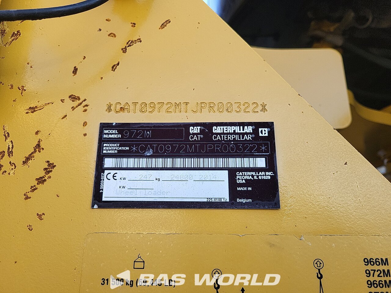 Other : Caterpillar 972 M Încărcător frontal pe roți