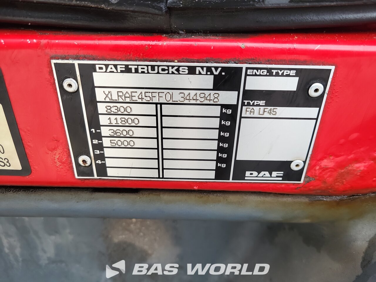Other : DAF LF45.160 Kassebil