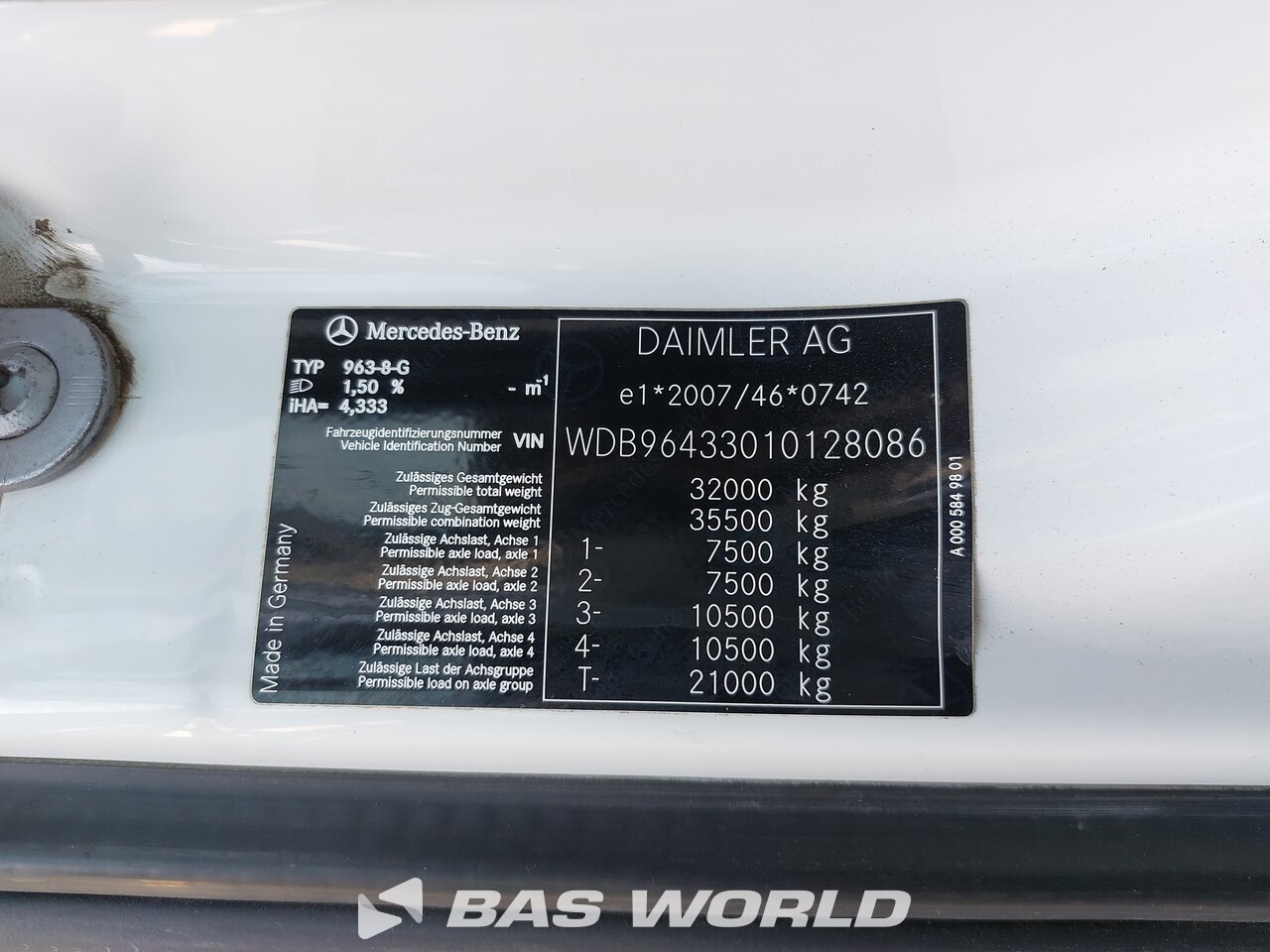 Other : Mercedes Arocs 3240 Betoniauto