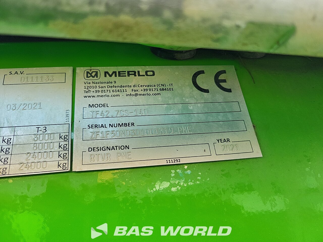 Other : Merlo TF42.7 CS Teleskopski viličar
