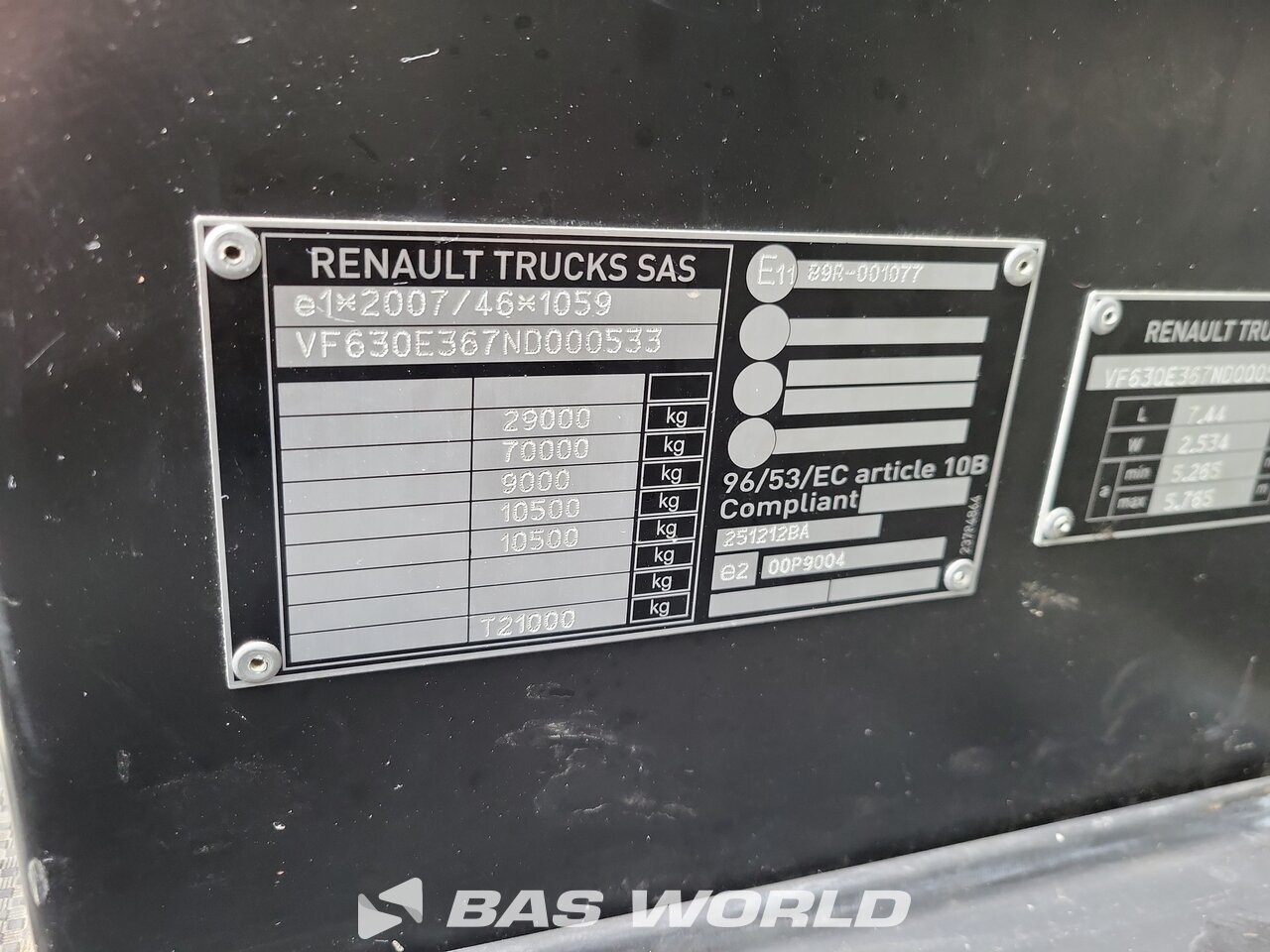 Other : Renault T 520 tegljač
