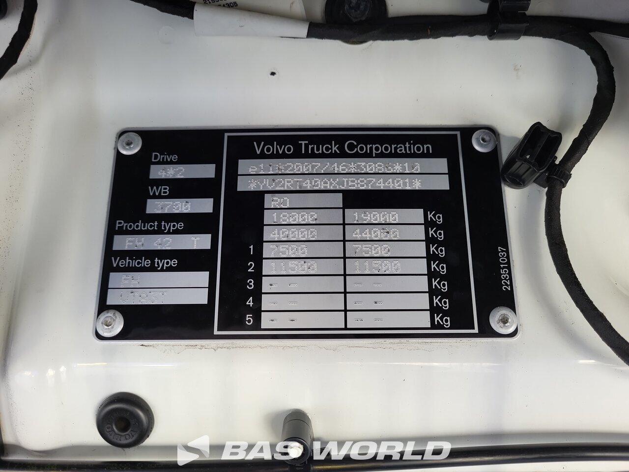 Other : Volvo FH 500 Tracteur routier