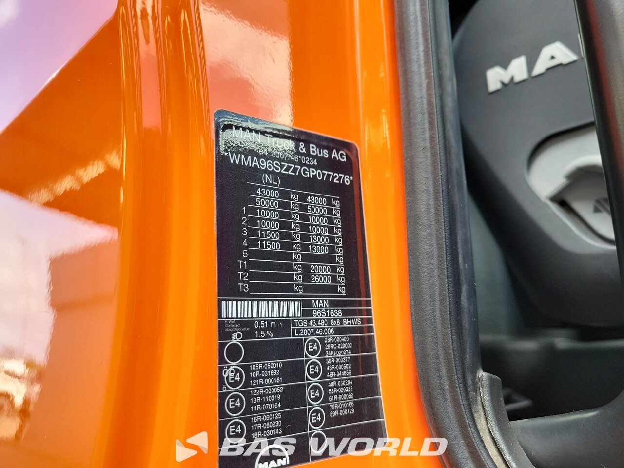 Other : MAN TGS 41.440 Tipper