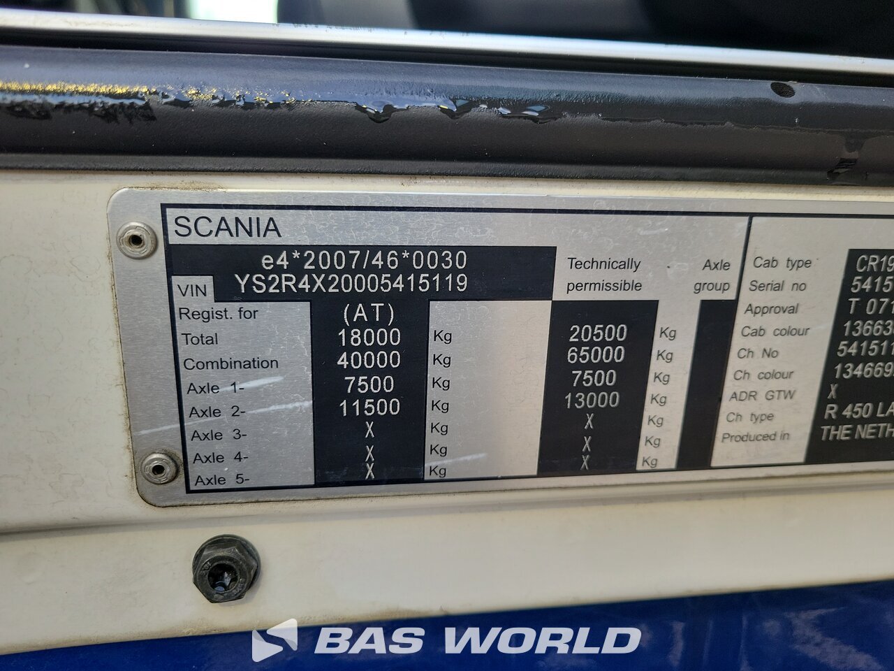 Other : Scania R450 Ciagniki siodłowe