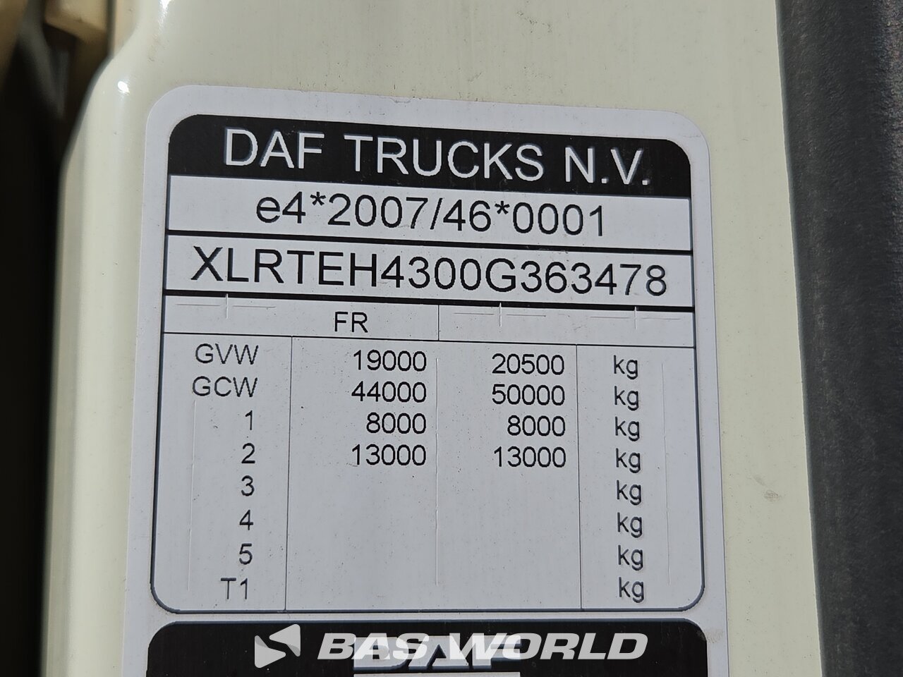 Other : DAF XF 530 وحدات الجر