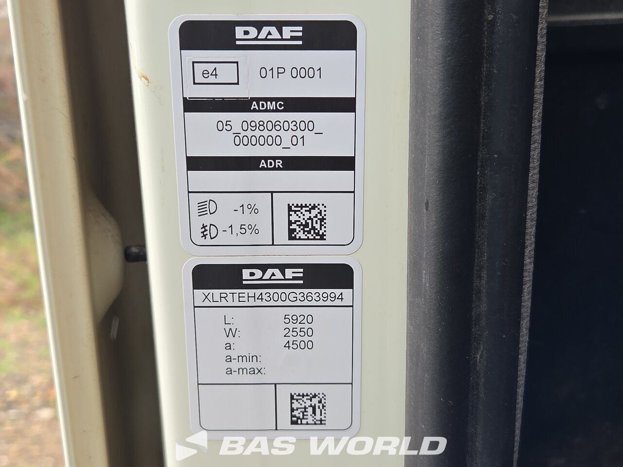Other : DAF XF 530 Trækker