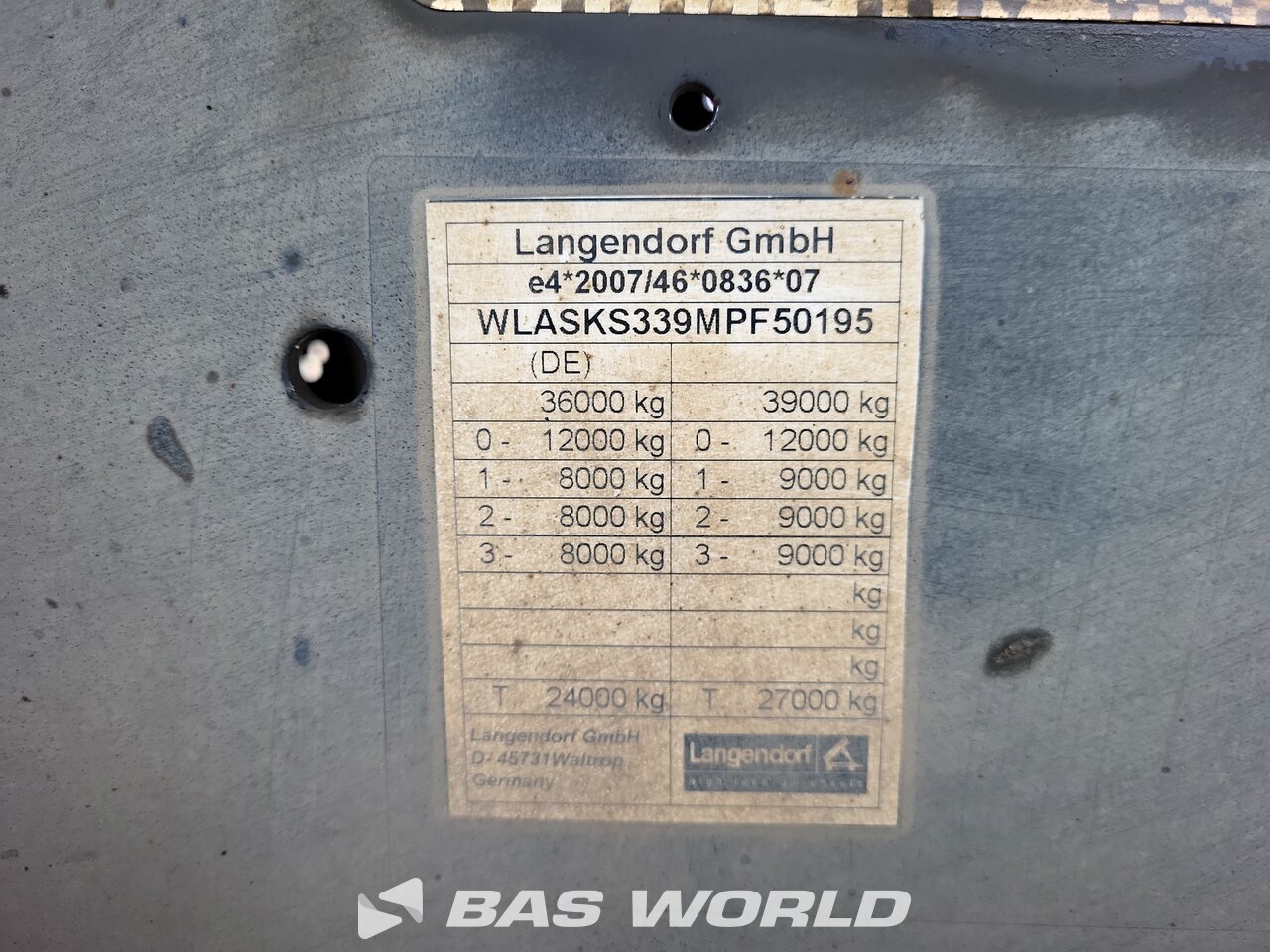 Other : Langendorf Tipper