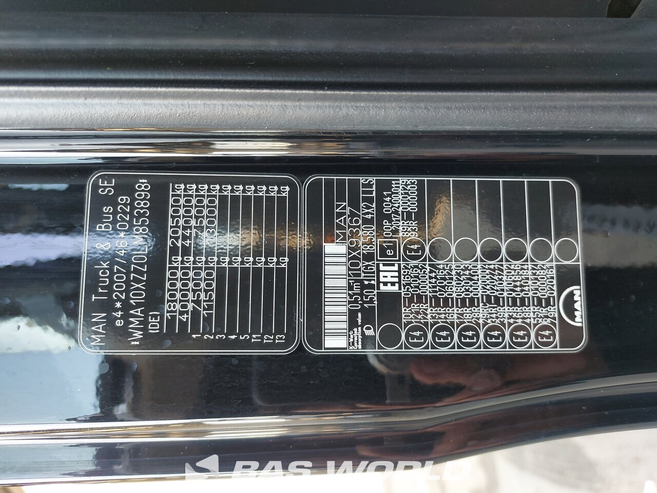 Other : MAN TGX 18.580 Trækker