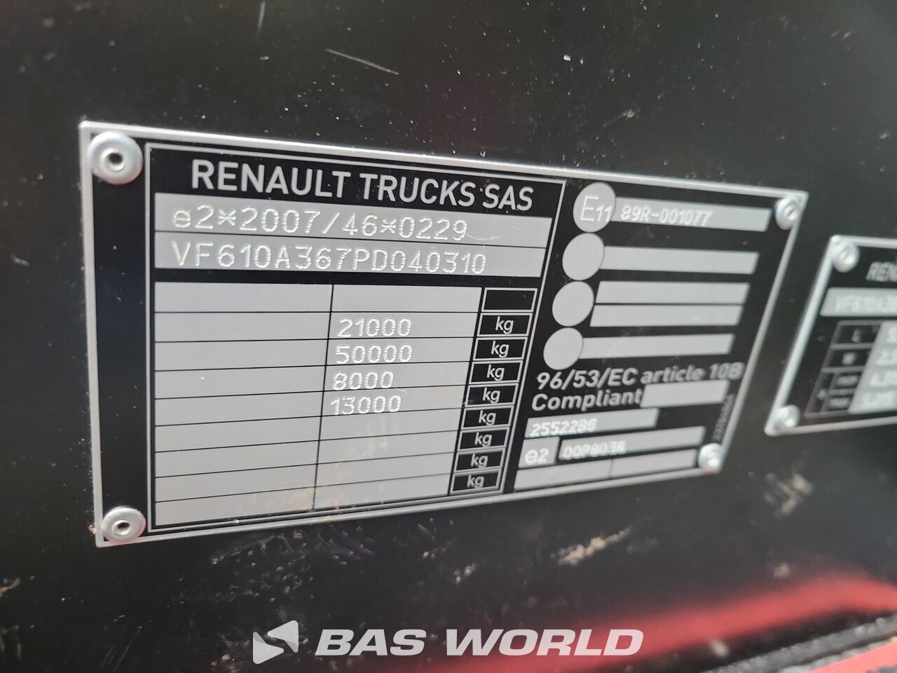 Other : Renault T 480 tegljač