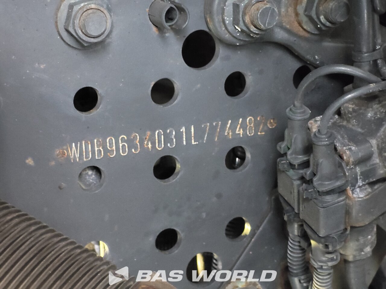 Other : Mercedes Actros 1848 Cap tractor