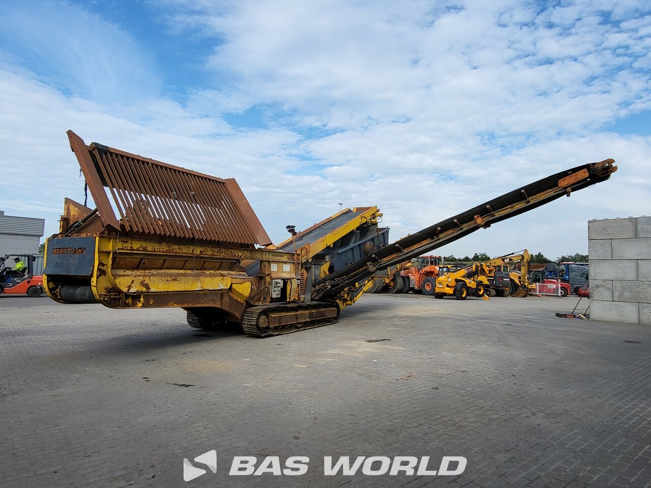 Other : Keestrack Explorer 1800 Zeefinstallatie