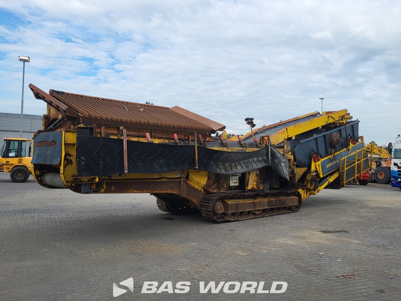 Other : Keestrack Explorer 1800 Zeefinstallatie