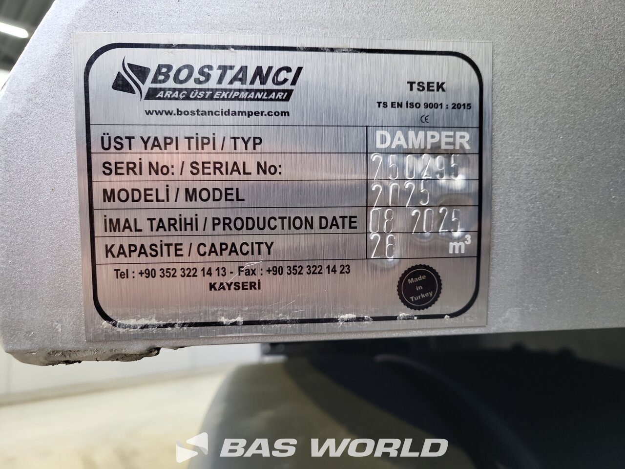 Other : MAN TGS 41.480 Самосвал камион