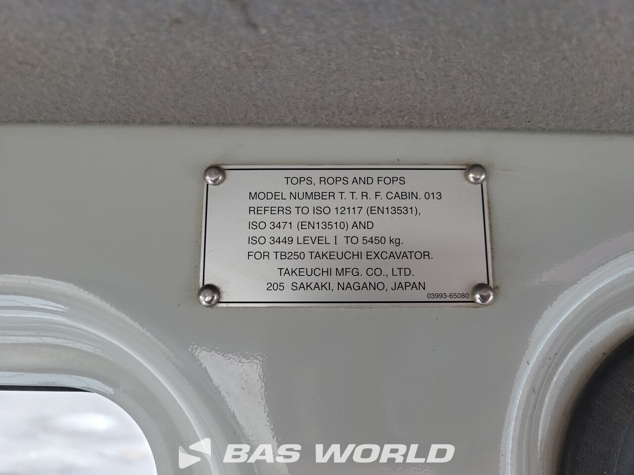 Other : Takeuchi TB250 Мини екскаватор <10 т
