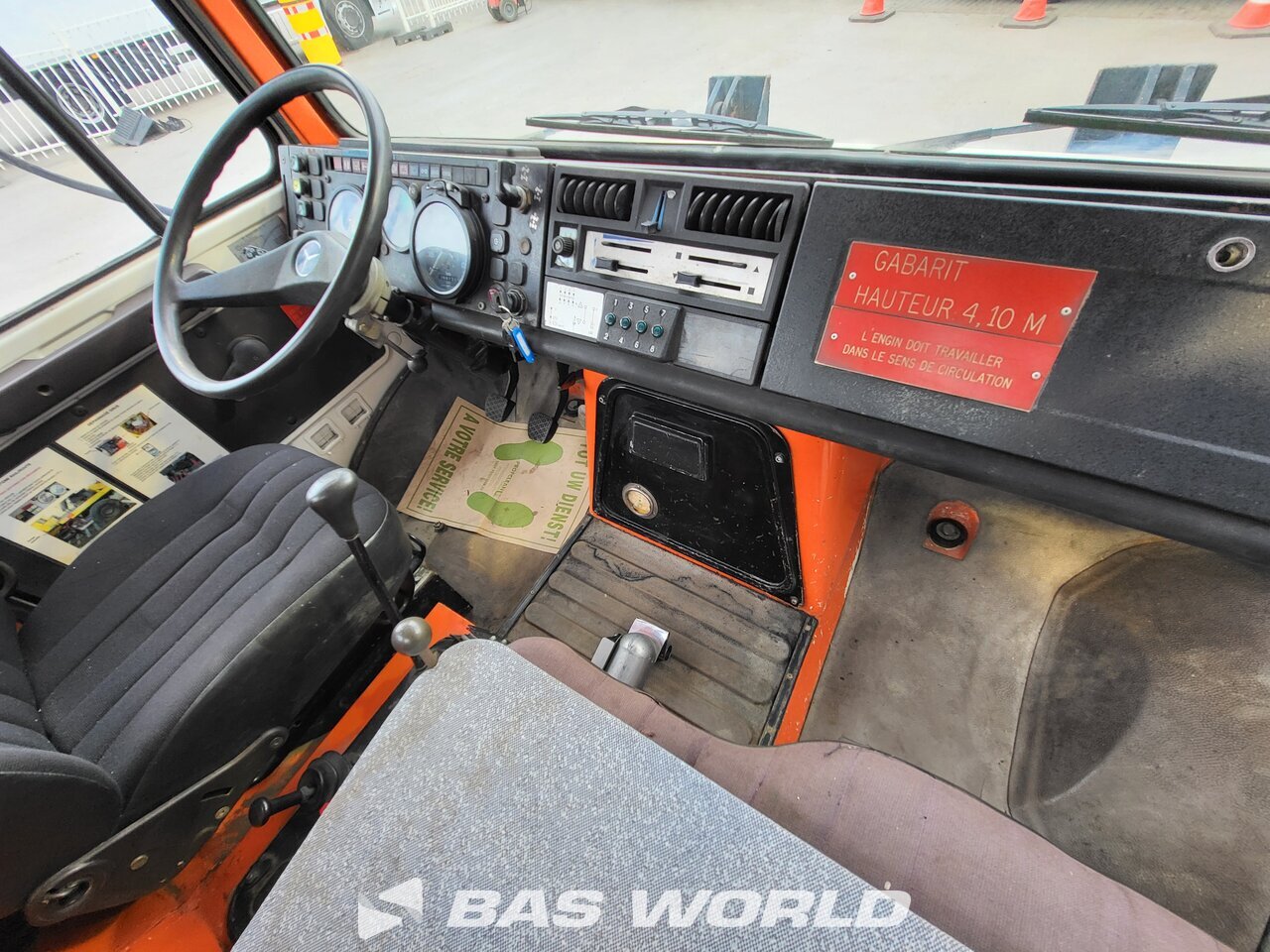 Other : Mercedes U 1750L38 Dropside camion