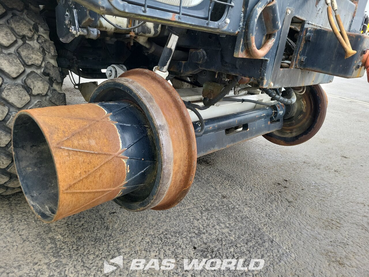 Other : Mercedes U 1750L38 Dropside camion