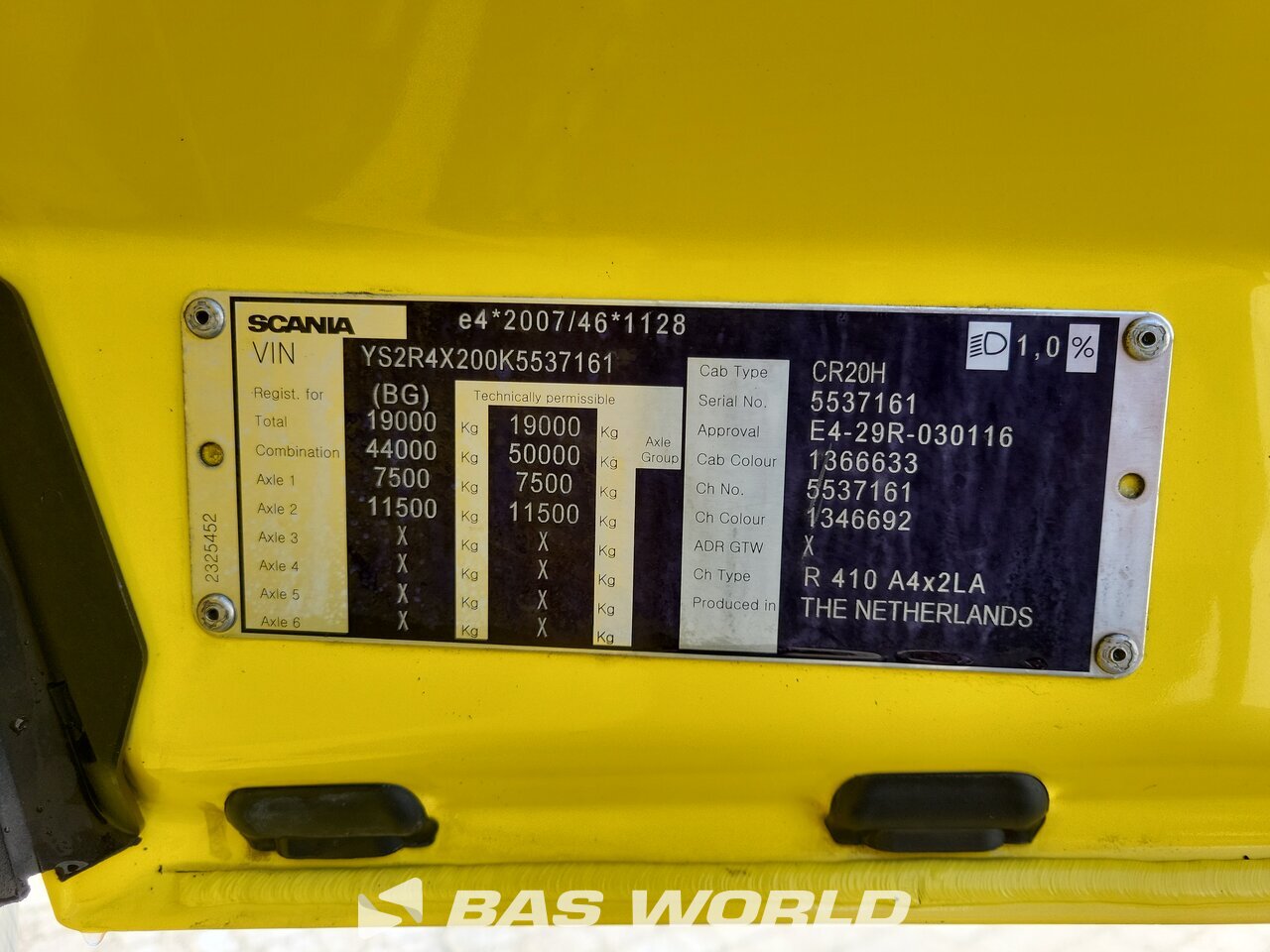 Other : Scania R410 Tracteur routier