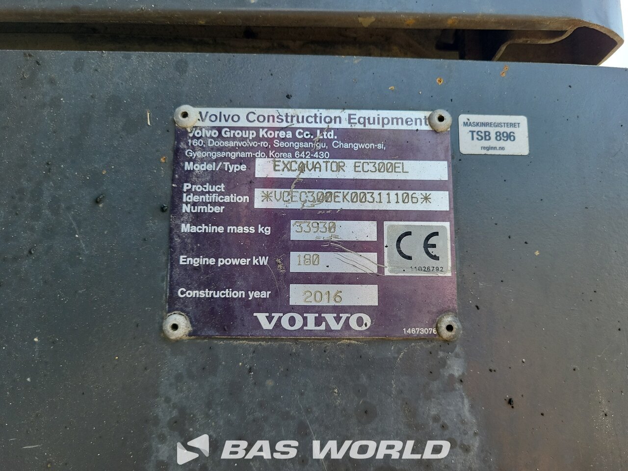 Other : Volvo EC300 E L Excavadora de cadenas