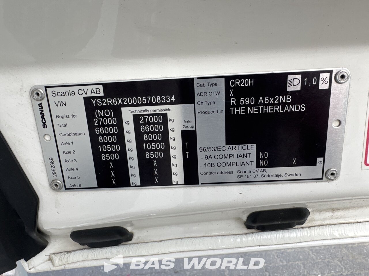 Other : Scania R590 Trækker