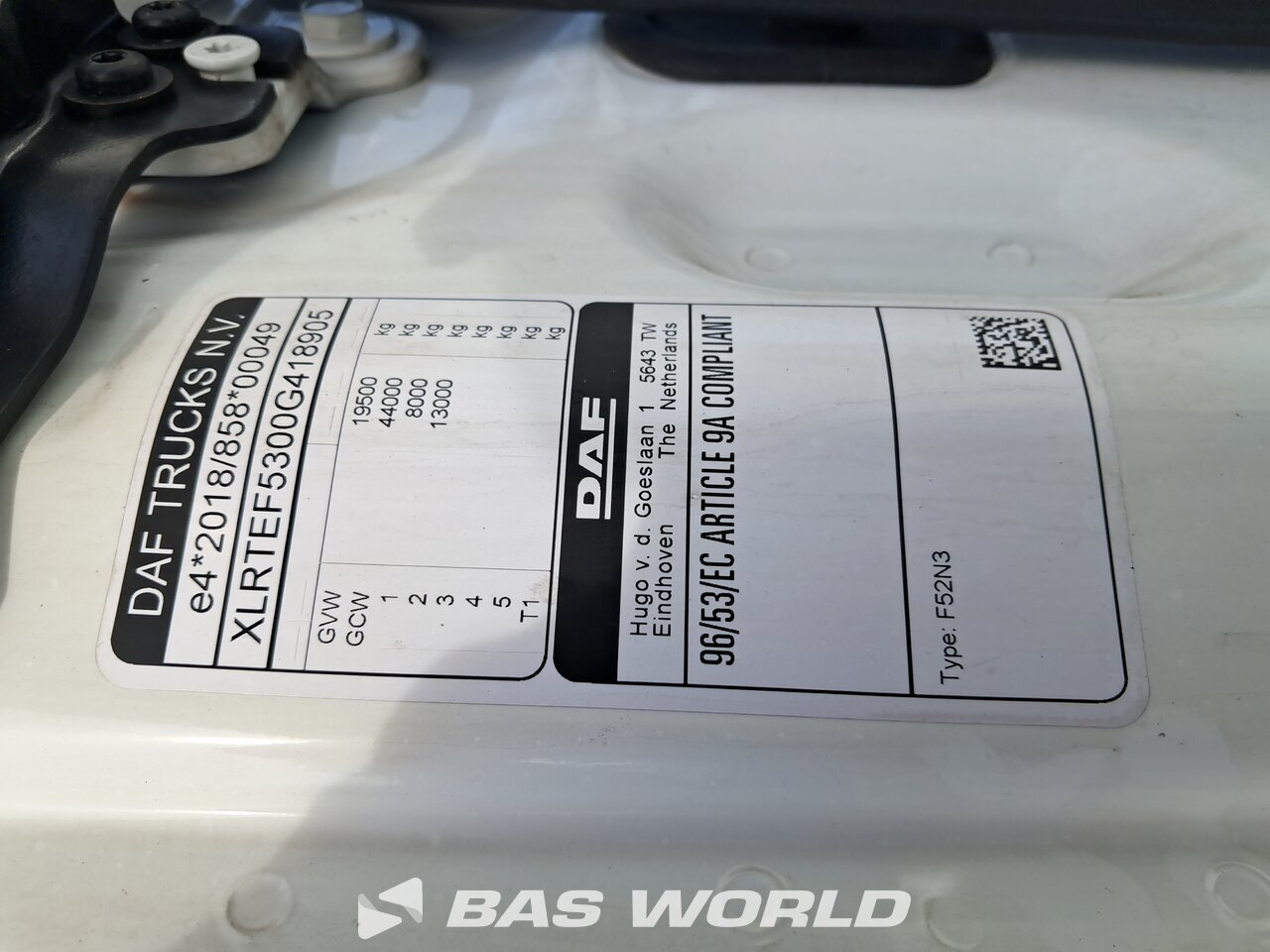 Other : DAF XF 480 Dragbil