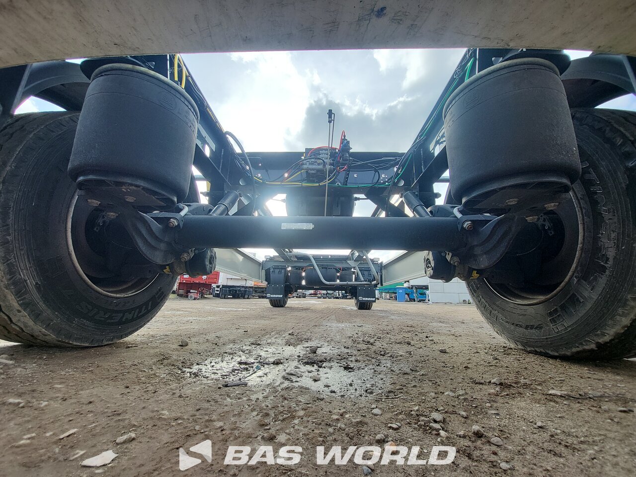Other : Krone Прицеп контейнерное шасси