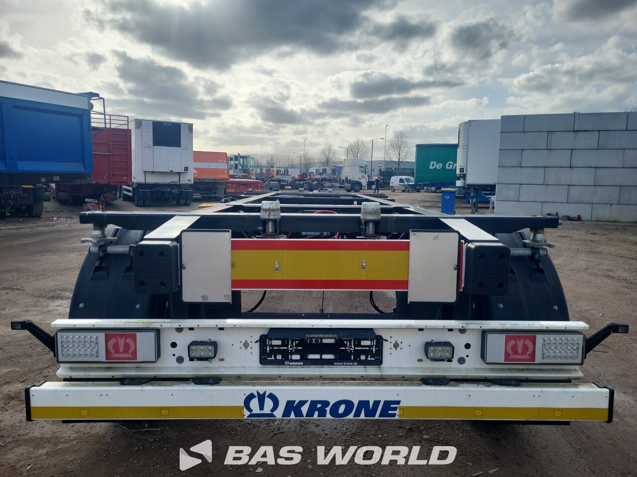 Other : Krone Прицеп контейнерное шасси